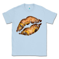 Dusty Blue Western Sunflower Lips Classic Tee - Bettercallsaul
