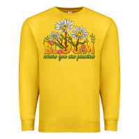 Lemon bloom where you are planted Premium Sweatshirt - NancyCooperArtShop
