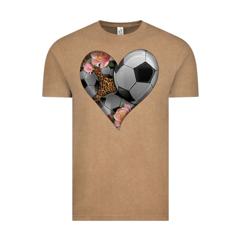 Western Soccer Heart Vintage Tee by HRA Design Shop | Teevron