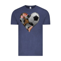 Vintage Denim western soccer heart Vintage Tee - HRA Design Shop