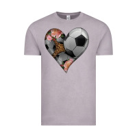 Vintage Zinc western soccer heart Vintage Tee - HRA Design Shop