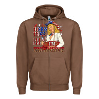 Chestnut born free but now im expensive Zipper Hoodie - NancyCooperArtShop