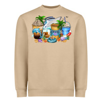 Mushroom cruise life coffee cups Heavyweight Sweatshirt - Zillion Design Studio
