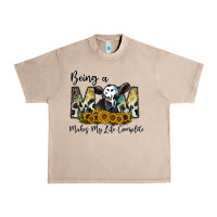 French Oak being a mom makes my life complate Urban Heavy Tee - CowhideDigitalArt