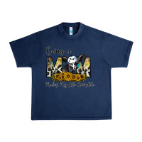 Navy being a mom makes my life complate Urban Heavy Tee - CowhideDigitalArt