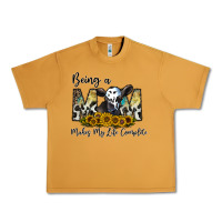Peanut Butter being a mom makes my life complate Urban Heavy Tee - CowhideDigitalArt