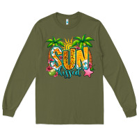 Army Green sun kissed summer Long Sleeve Tee - Jasminsmagicworld