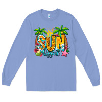 Colony Blue sun kissed summer Long Sleeve Tee - Jasminsmagicworld