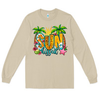 Mushroom sun kissed summer Long Sleeve Tee - Jasminsmagicworld