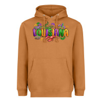 Meerkat mardi gras louisiana Heavyweight Hoodie - MaliasSmallBusiness