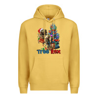 Antique Gold Tree Rex T-Rex Premium Hoodie - LillyAllenDesigns