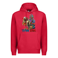 Cardinal Tree Rex T-Rex Premium Hoodie - LillyAllenDesigns