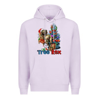 Lilac Tree Rex T-Rex Premium Hoodie - LillyAllenDesigns