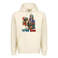 Sandshell Tree Rex T-Rex Premium Hoodie - LillyAllenDesigns