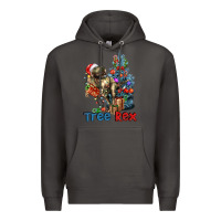 Smoke Tree Rex T-Rex Premium Hoodie - LillyAllenDesigns