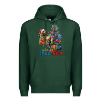 Sports Green Tree Rex T-Rex Premium Hoodie - LillyAllenDesigns