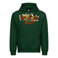 Forest Green school nurse juneteenth Urban Hoodie - NancyCooperArtShop