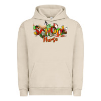 Pigment French Oak school nurse juneteenth Urban Hoodie - NancyCooperArtShop