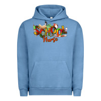 Pigment Pebble Blue school nurse juneteenth Urban Hoodie - NancyCooperArtShop