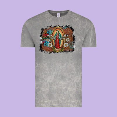 Virgin Mary Vintage Tee Designed By Sublimationcraftshop