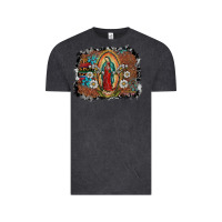 Vintage Black virgin mary Vintage Tee - SublimationCraftShop