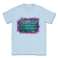 Dusty Blue Aztec Wood Leopard Frame Classic Tee - Bettercallsaul