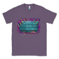 Lavender Aztec Wood Leopard Frame Classic Tee - Bettercallsaul