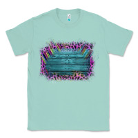 Seafoam Aztec Wood Leopard Frame Classic Tee - Bettercallsaul