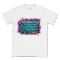White Aztec Wood Leopard Frame Classic Tee - Bettercallsaul