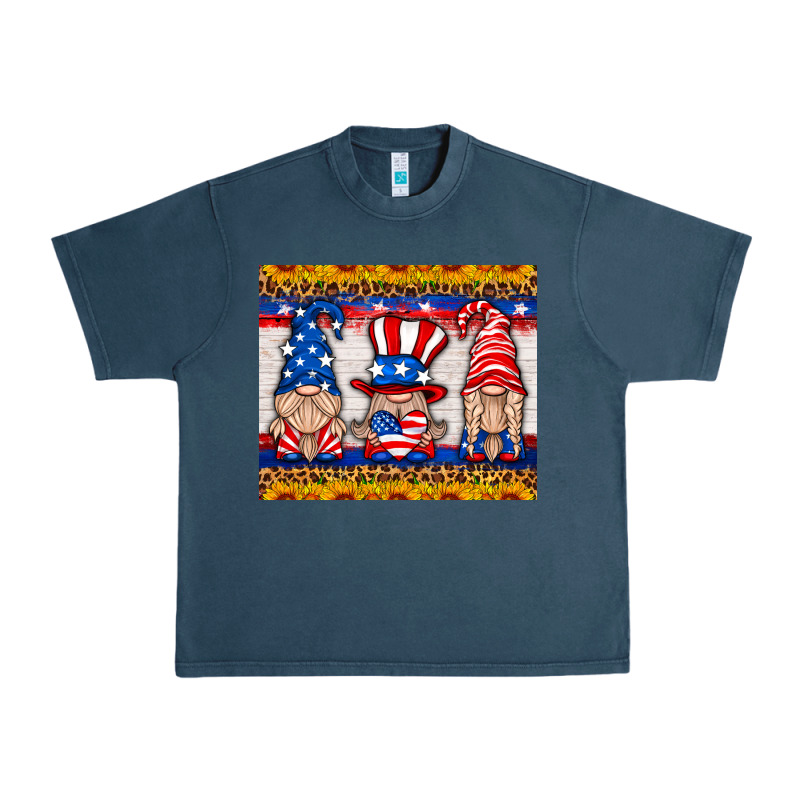 Usa Gnome Mouse Pad Urban Heavy Tee by HRA Design Shop | Teevron