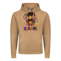 Vintage Camel bead me mardi gras afro messy bun Vintage Hoodie - texasbilliewilder