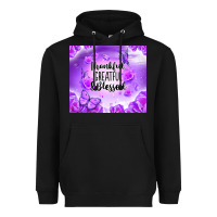 Black thankful greatful blessed Heavyweight Hoodie - NancyCooperArtShop