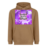 Toasted Coconut thankful greatful blessed Heavyweight Hoodie - NancyCooperArtShop