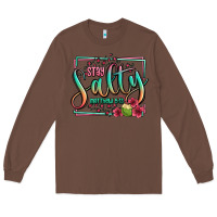 Chestnut stay salty matthew 5 13 summer Long Sleeve Tee - Jasminsmagicworld