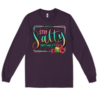 Plum stay salty matthew 5 13 summer Long Sleeve Tee - Jasminsmagicworld