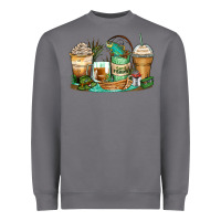 Storm fishing coffee cups Heavyweight Sweatshirt - Zillion Design Studio
