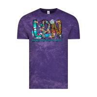 Cloud Purple lpn Vintage Tee - CowhideDigitalArt