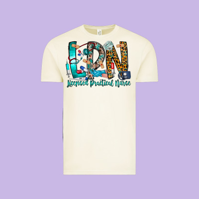 Lpn Vintage Tee Designed By Cowhidedigitalart