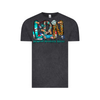 Vintage Black lpn Vintage Tee - CowhideDigitalArt