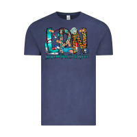 Vintage Denim lpn Vintage Tee - CowhideDigitalArt