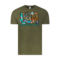 Vintage Olive lpn Vintage Tee - CowhideDigitalArt