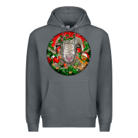 Rock christmas rambouillet sheep Premium Hoodie - LillyAllenDesigns