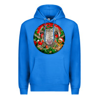 True Royal christmas rambouillet sheep Premium Hoodie - LillyAllenDesigns