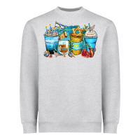 Heather Grey hanukkah coffee cups Heavyweight Sweatshirt - Zillion Design Studio