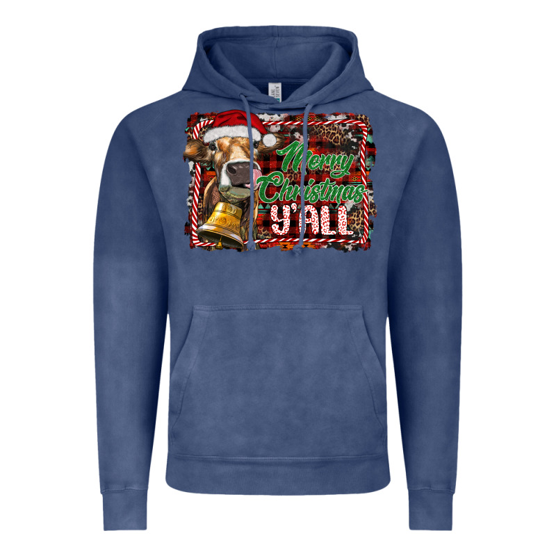 Merry Christmas Y'all Vintage Hoodie by RanaPortraitStore | Teevron