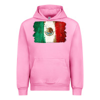 Fuchsia Pink Mexican Flag Urban Hoodie - texasbilliewilder