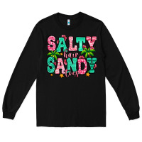 Black salty hair sandy toes Long Sleeve Tee - Jasminsmagicworld