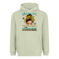Matcha when you cant find the sunshine be the sunshine me Heavyweight Hoodie - NancyCooperArtShop