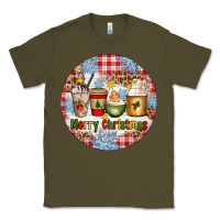 Army Green Merry Christmas Coffee Cups Classic Tee - Artiststas