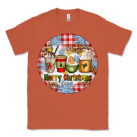 Copper Merry Christmas Coffee Cups Classic Tee - Artiststas